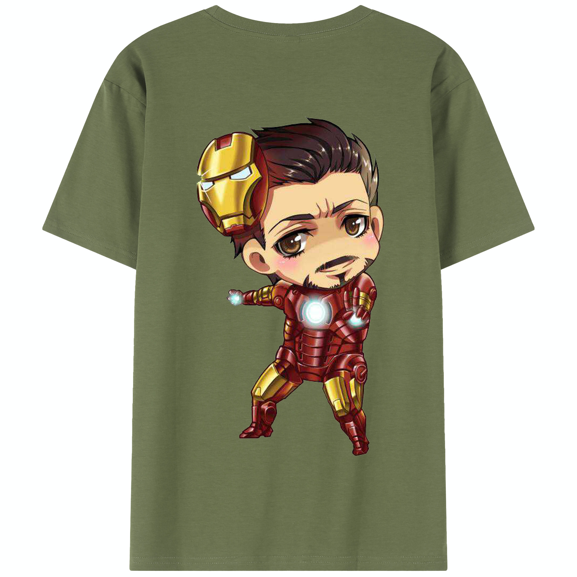 （画像用） アベンジャーズ The Avengers 綿100％半袖Tシャツ（背面プリント）